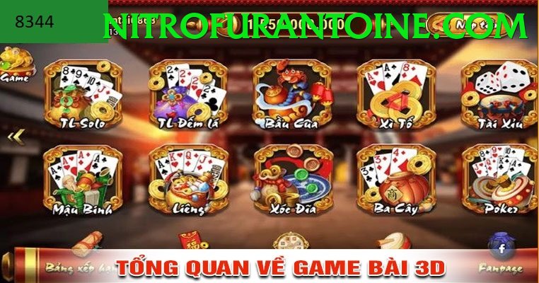 Game Bài 3D - Trải nghiệm tuyệt vời